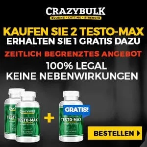 Testo-Max Muskelaufbau Stack
